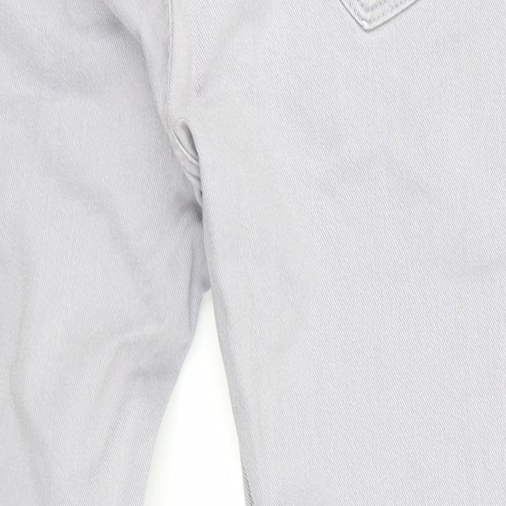 Fat Face Womens Grey  Denim Cropped Jeans Size 12