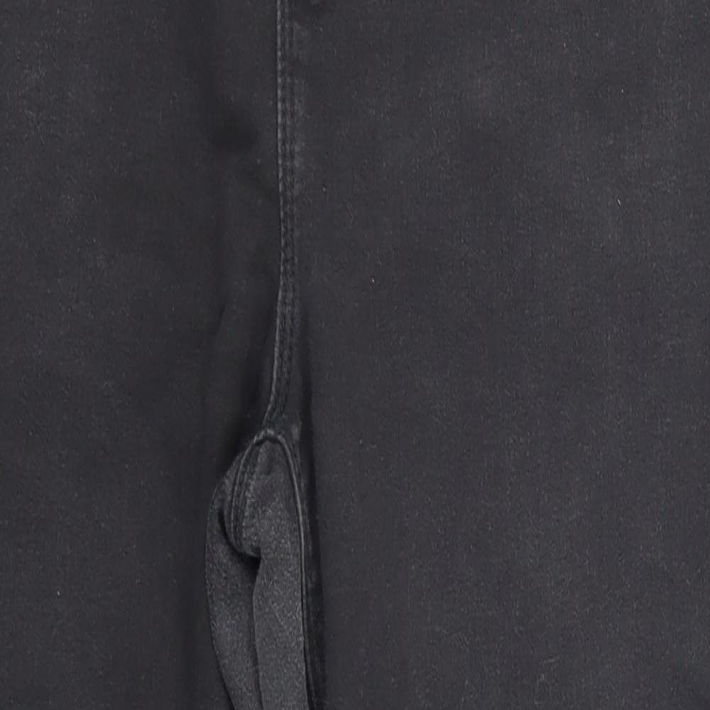 George Womens Black   Cropped Jeans Size 14