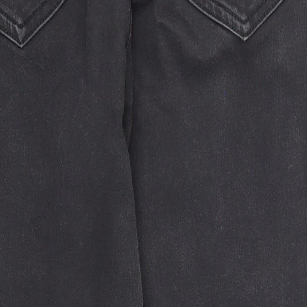 George Womens Black   Cropped Jeans Size 14