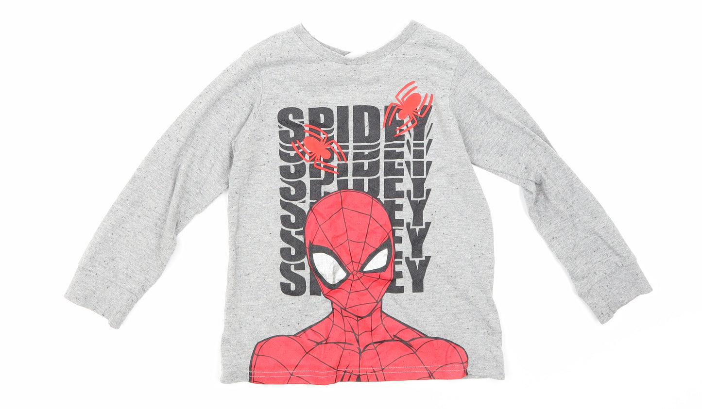 NEXT Boys Grey   Basic T-Shirt Size 4-5 Years