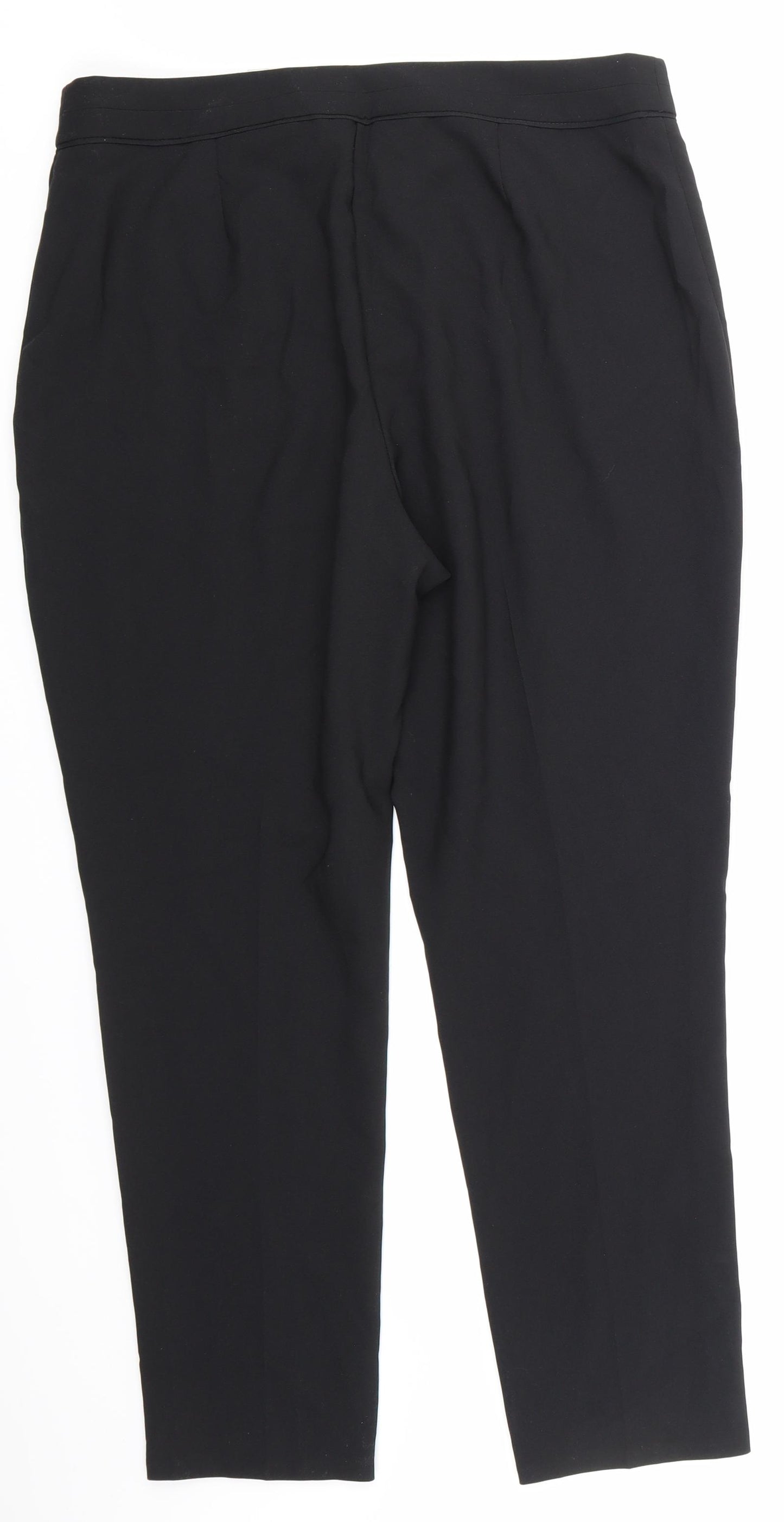 F&F Womens Black   Trousers  Size 14