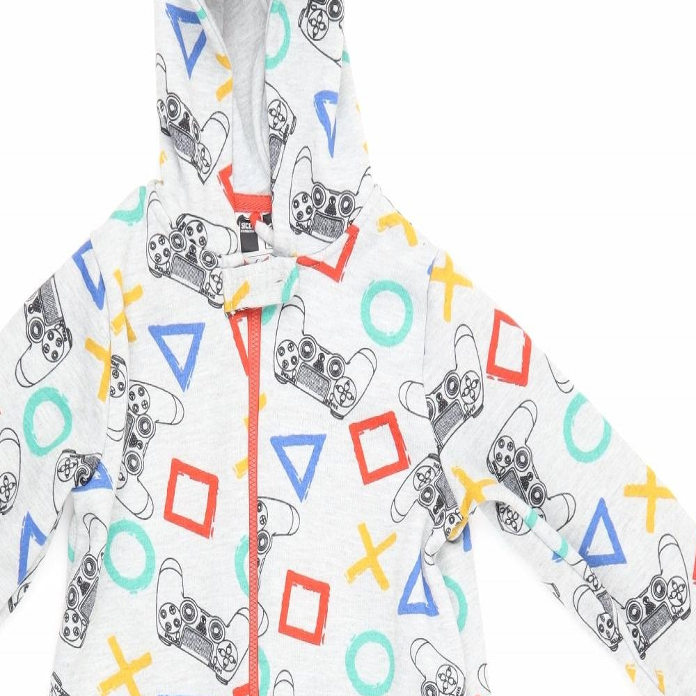 ps4 Boys Green Solid   One Piece Size 5-6 Years