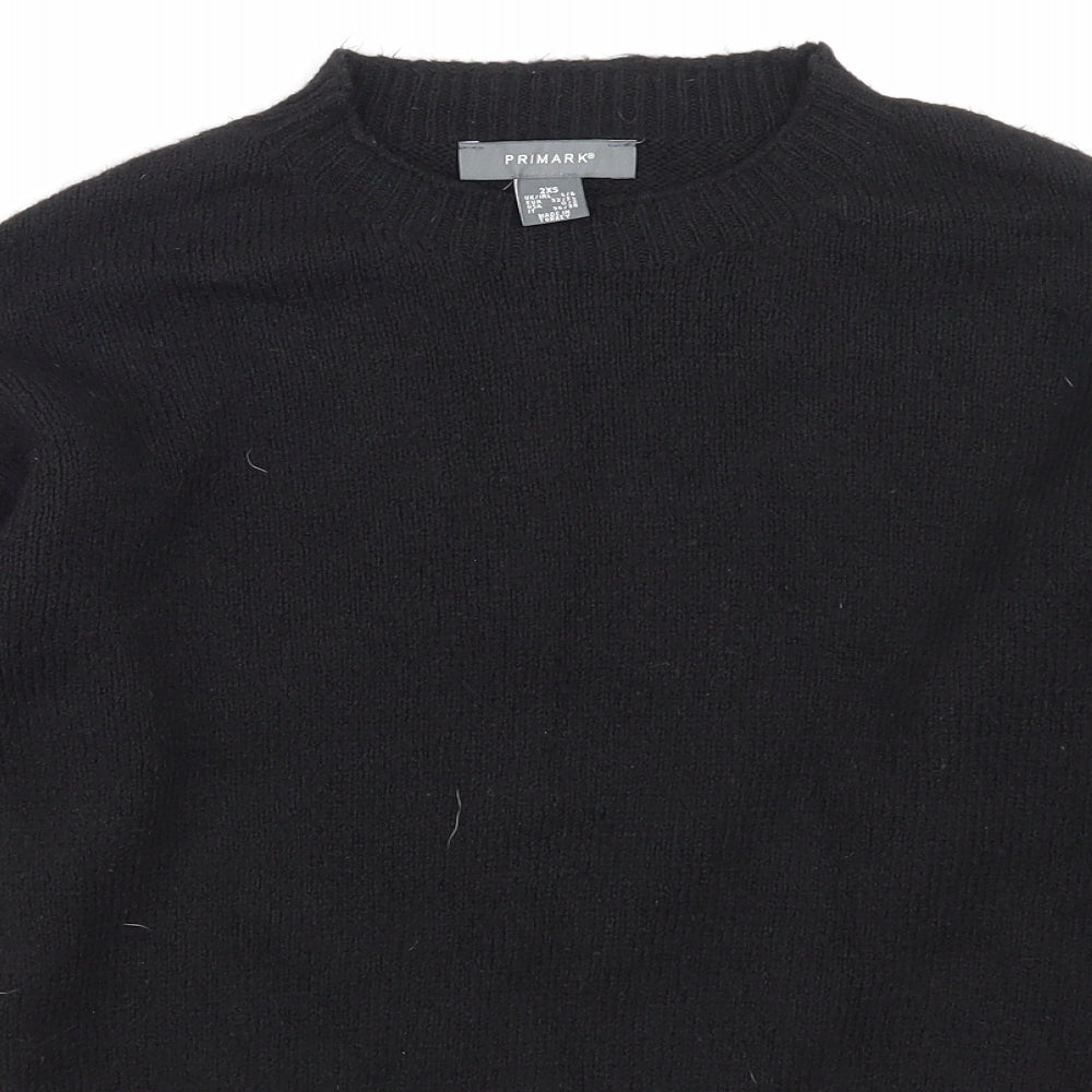 Primark Womens Black   Pullover Sweatshirt Size XS