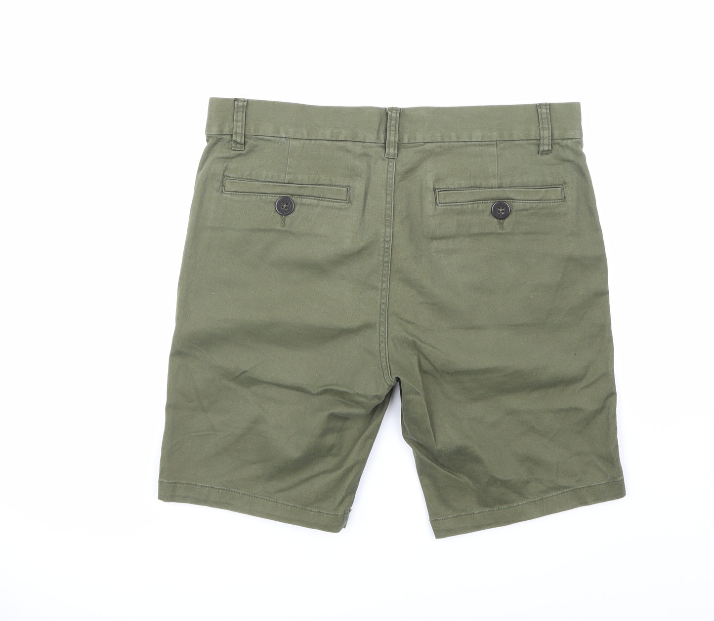 Next  Mens Green   Cargo Shorts Size 32 in