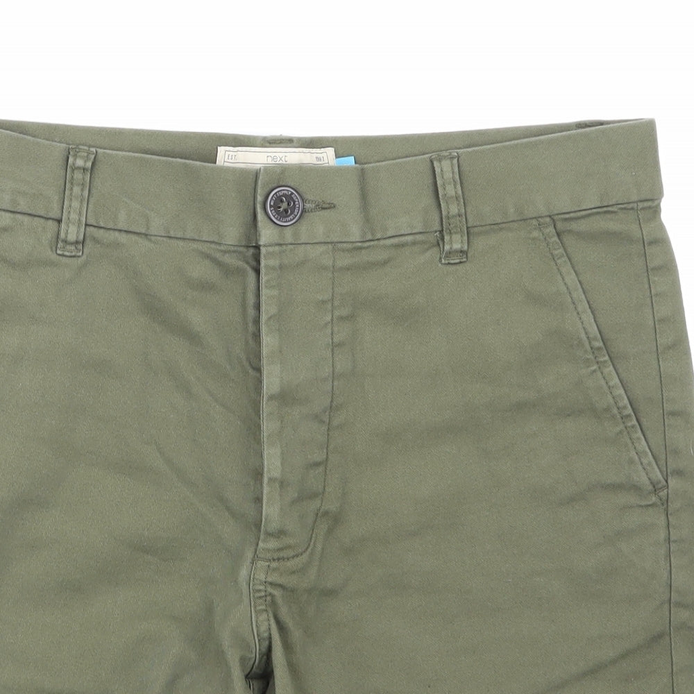 Next  Mens Green   Cargo Shorts Size 32 in