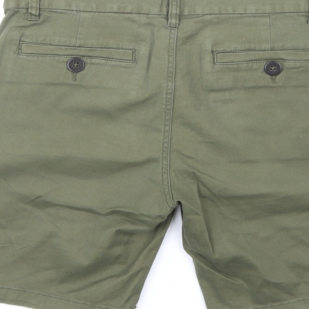 Next  Mens Green   Cargo Shorts Size 32 in