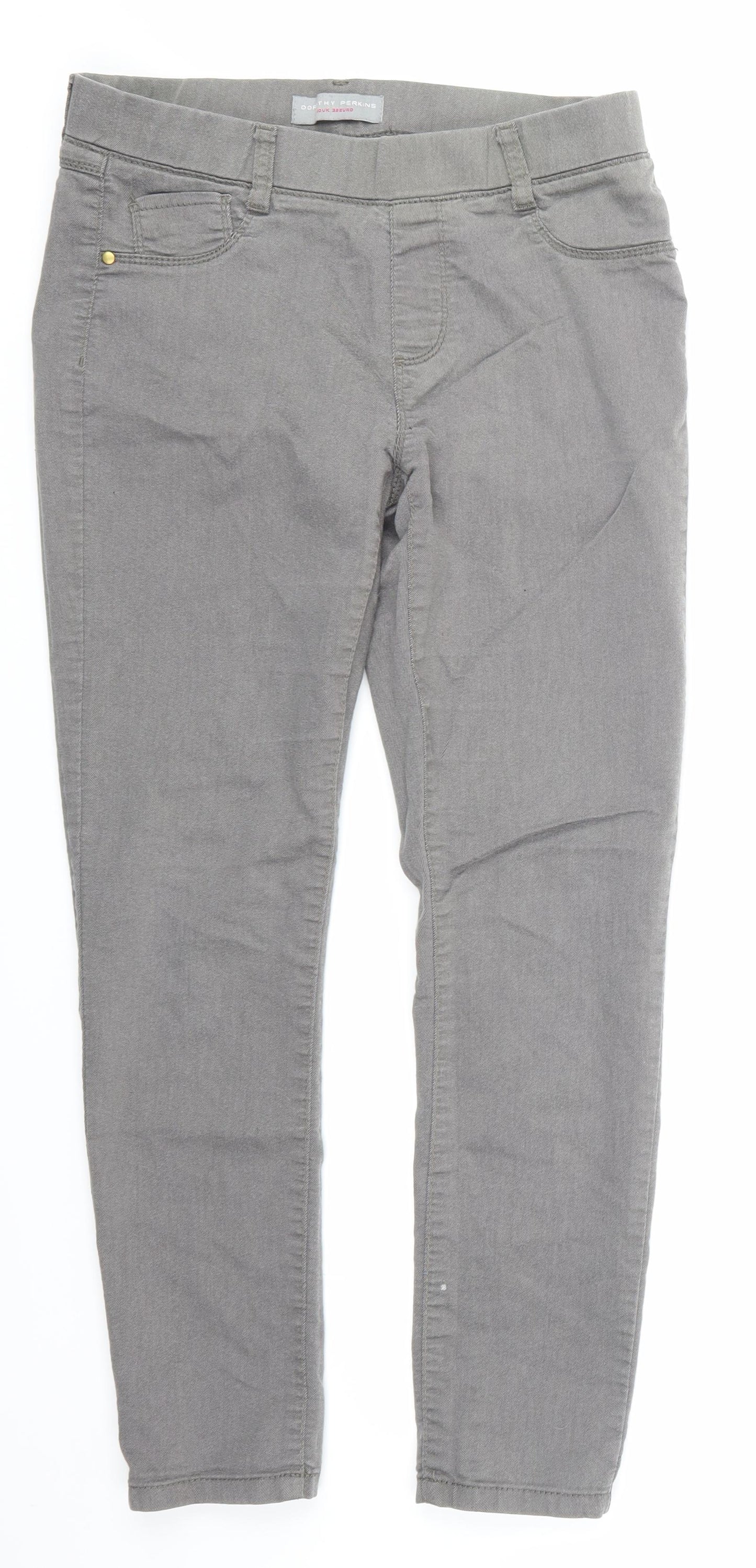 Dorothy Perkins Womens Grey   Jegging Jeans Size 10