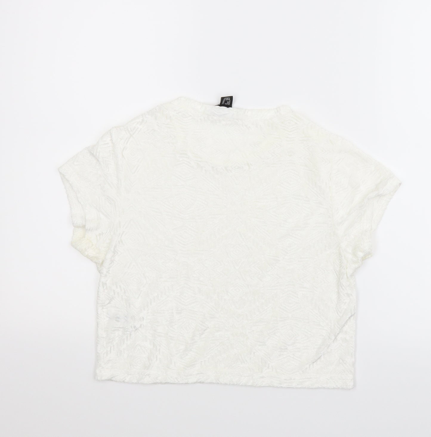 Atmosphere Womens White   Basic T-Shirt Size 14