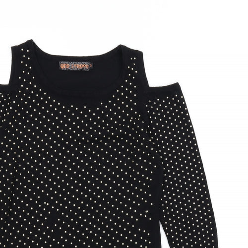 QED London Womens Black   Pullover Jumper Size S