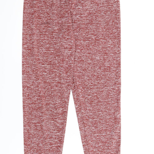 Preworn Womens Red   Jogger Leggings Size S L23 in