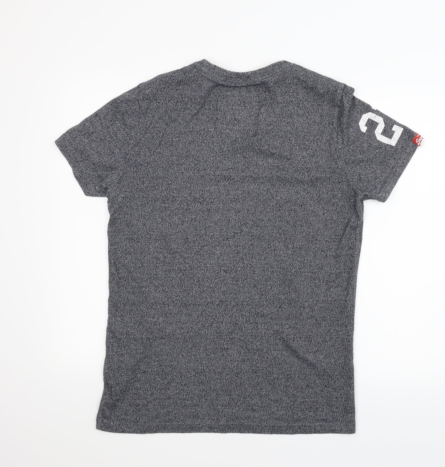 Superdry Mens Grey    T-Shirt Size L