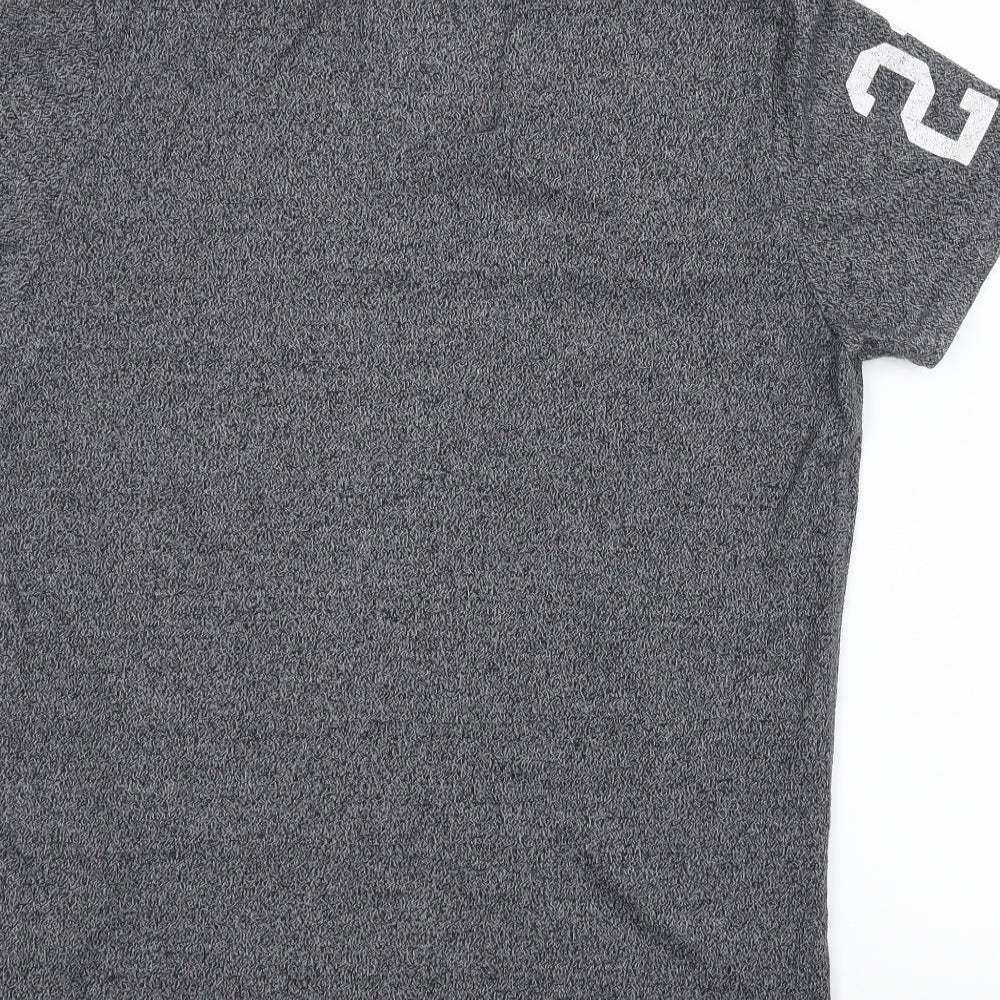 Superdry Mens Grey    T-Shirt Size L