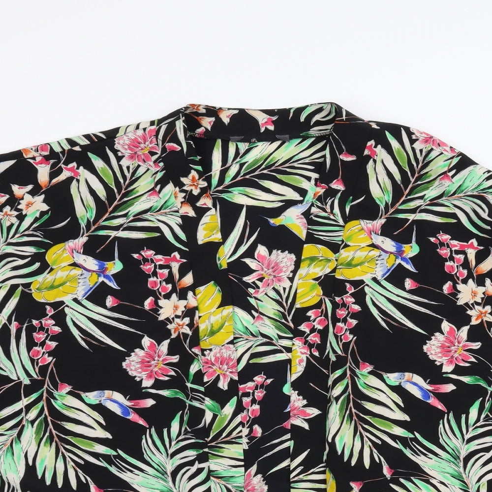 Primark Womens Multicoloured Floral  Kimono Blouse Size 20
