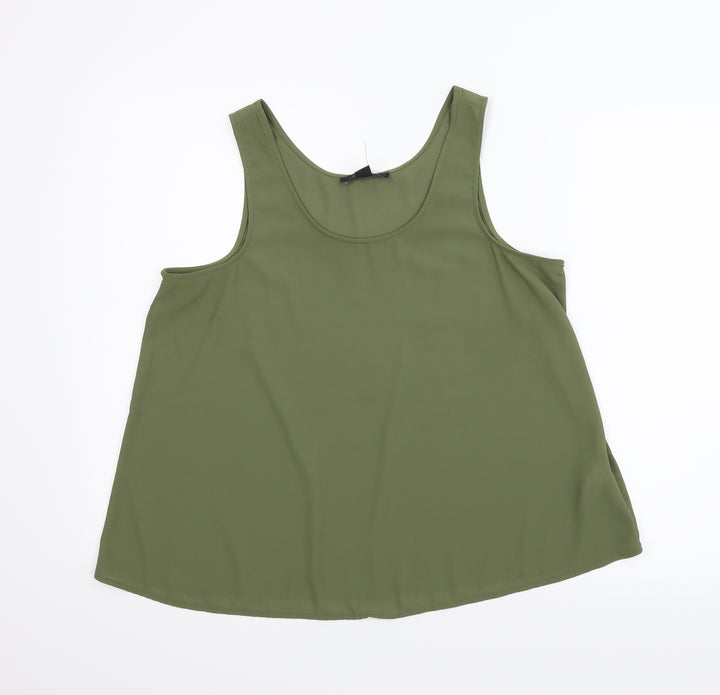 Atmosphere Womens Green   Basic Blouse Size 14
