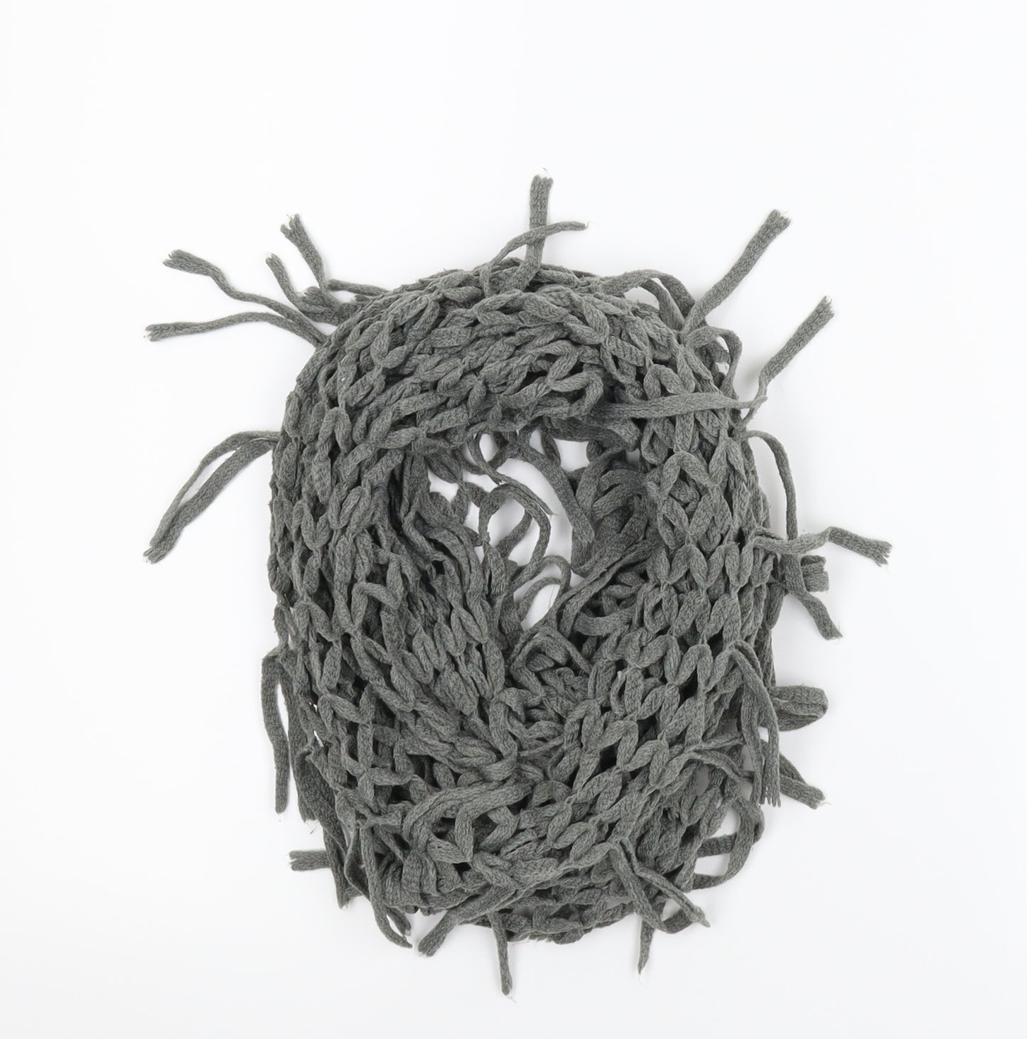 Preworn Unisex Grey    Scarf