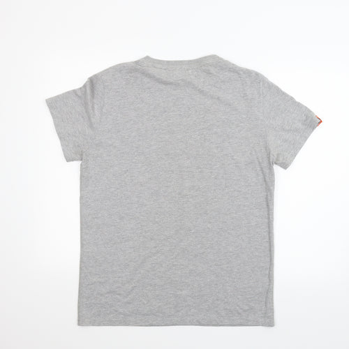 Superdry Mens Grey    T-Shirt Size L