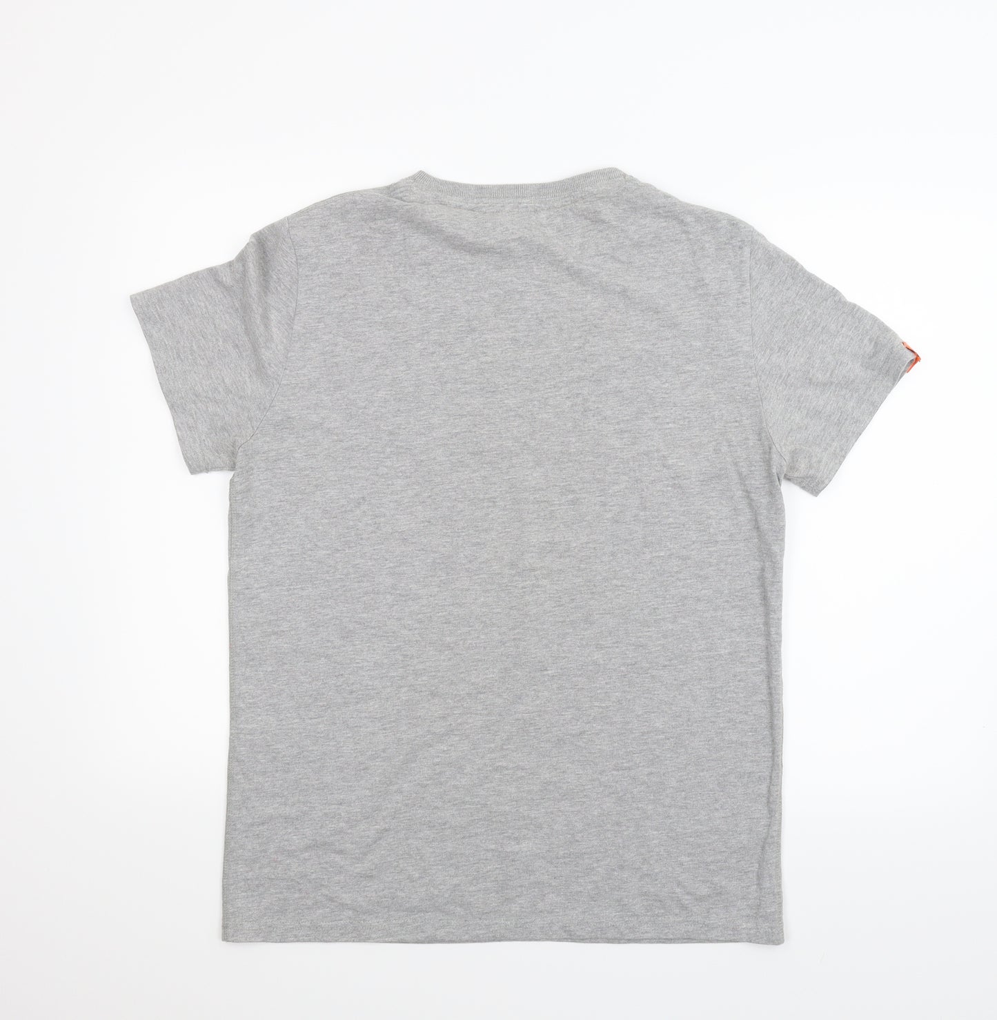 Superdry Mens Grey    T-Shirt Size L