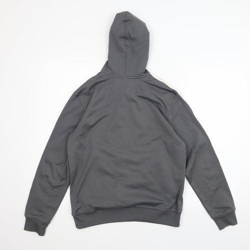 adidas Boys Grey   Pullover Hoodie Size 13-14 Years
