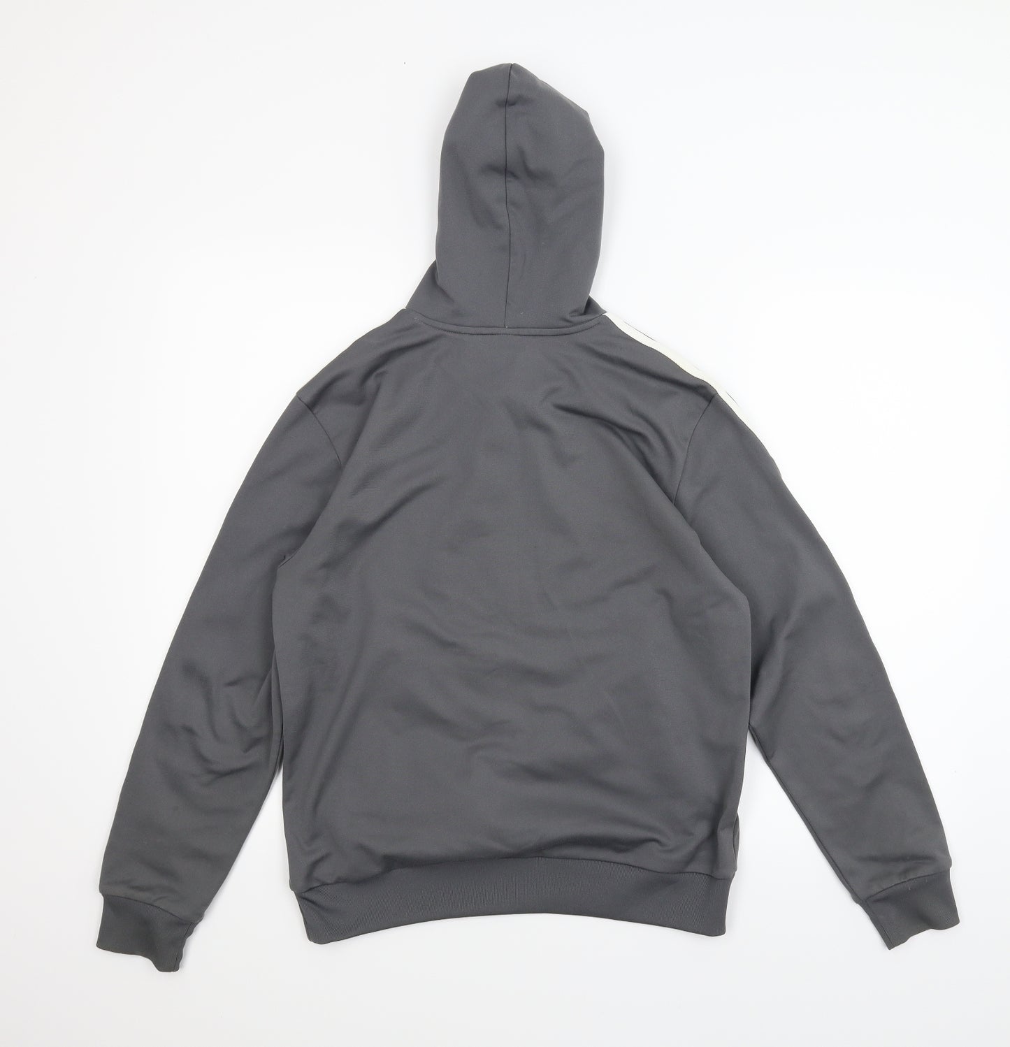 adidas Boys Grey   Pullover Hoodie Size 13-14 Years