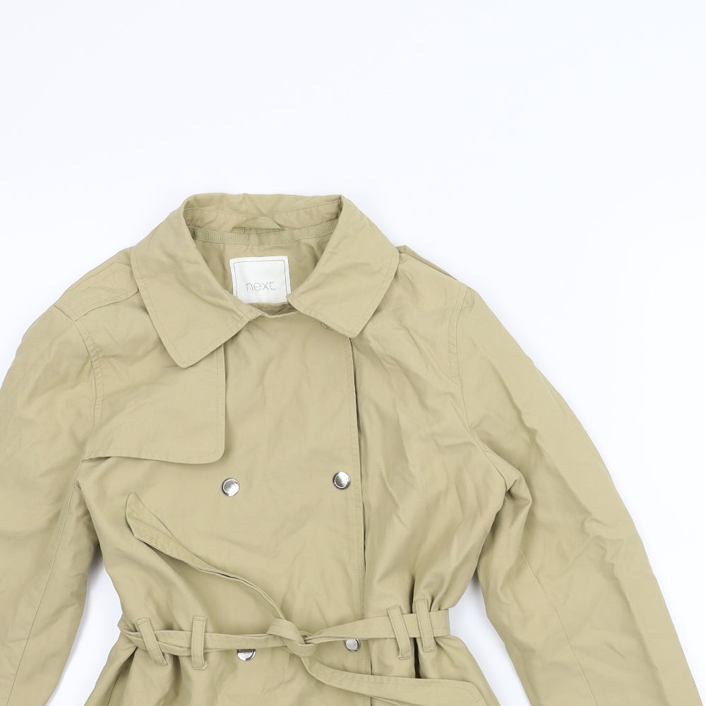 NEXT Girls Beige   Trench Coat Coat Size 11 Years