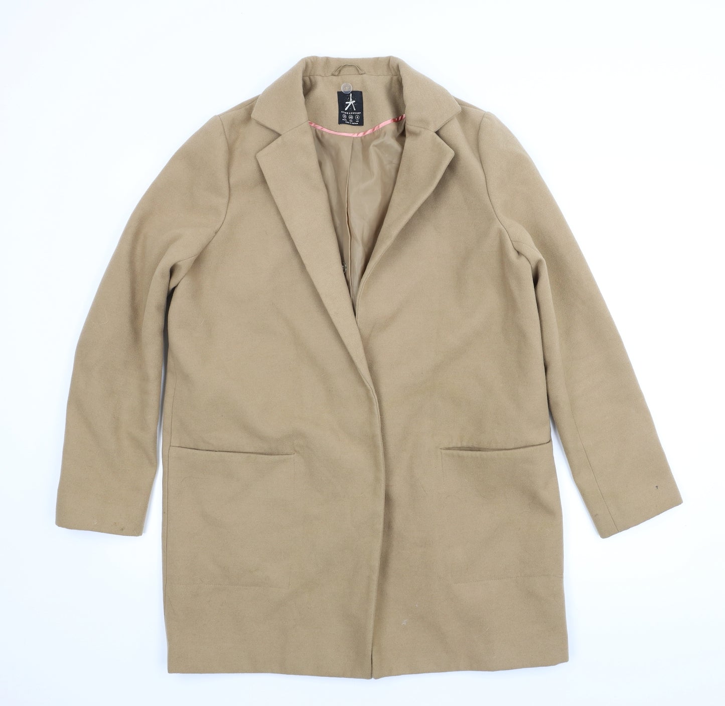Atmosphere Womens Beige   Jacket  Size 12