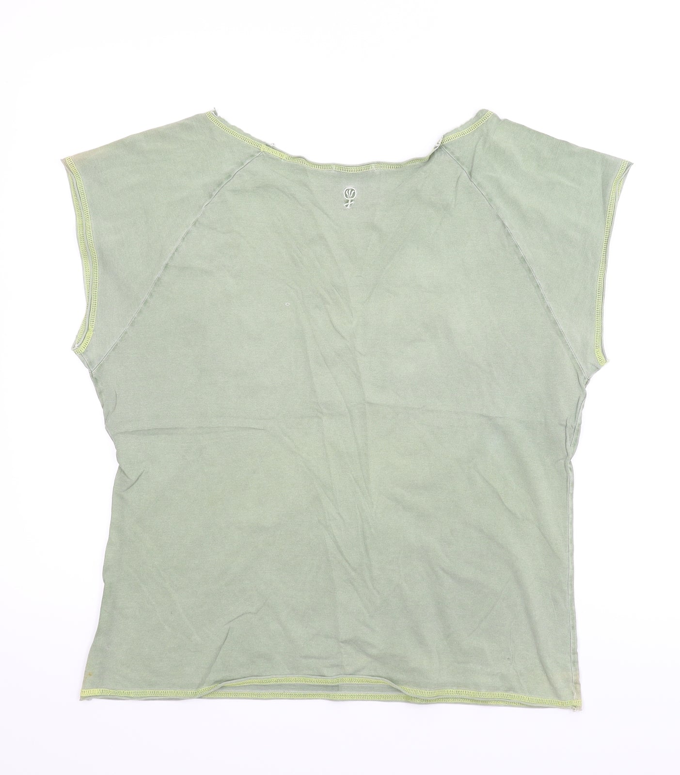Fatface Womens Green   Basic T-Shirt Size 18