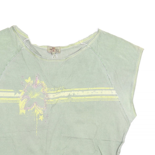 Fatface Womens Green   Basic T-Shirt Size 18