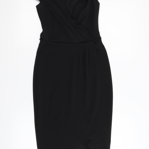 Miss Selfridge Womens Black   Sheath  Size 4