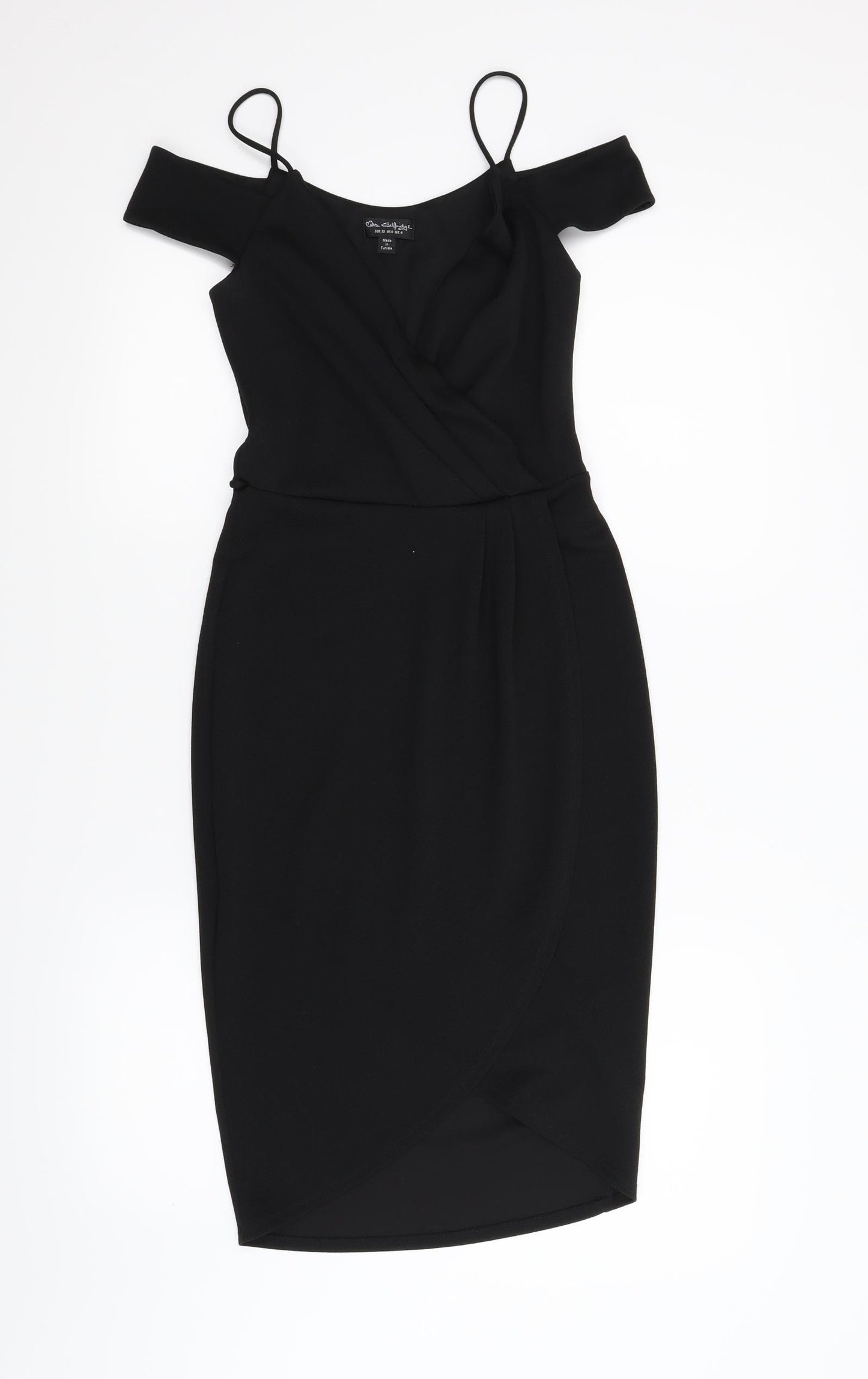 Miss Selfridge Womens Black   Sheath  Size 4