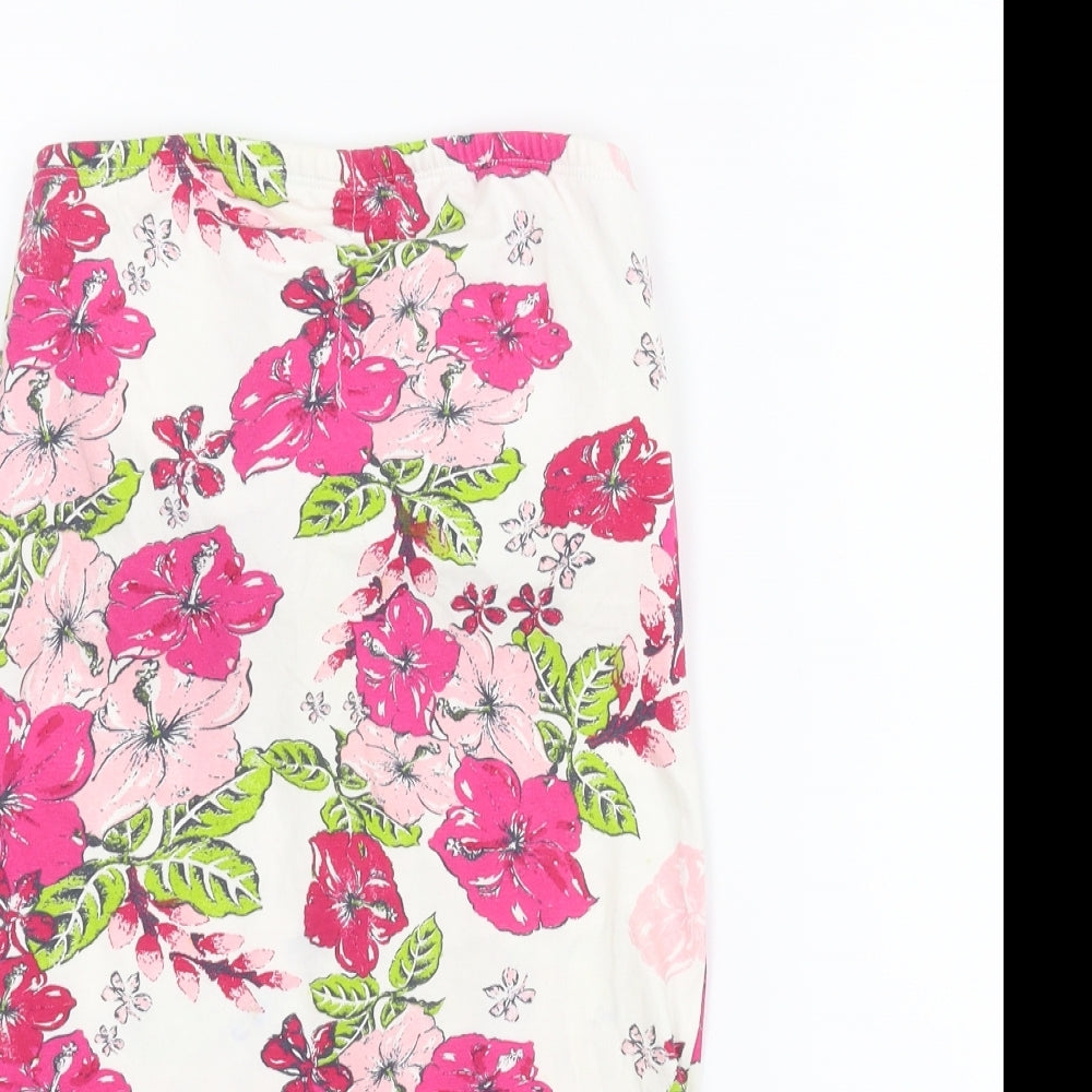 SoulCal&Co Womens Pink Floral  Bodycon  Size 8