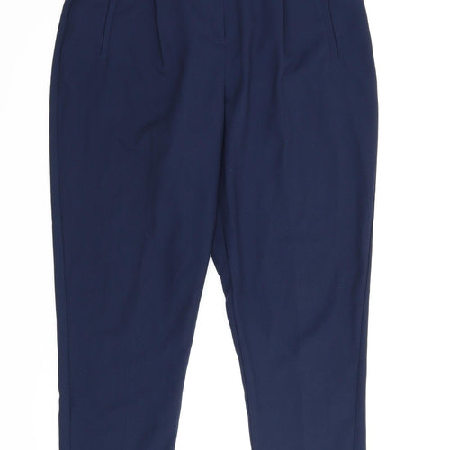 Atmosphere Womens Blue   Carrot Trousers Size 14 L26 in