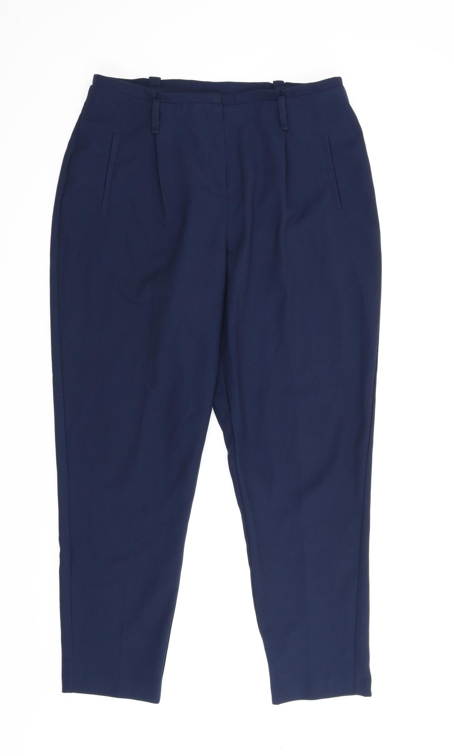 Atmosphere Womens Blue   Carrot Trousers Size 14 L26 in
