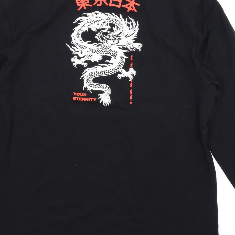 ASOS Mens Black    T-Shirt Size 2XL