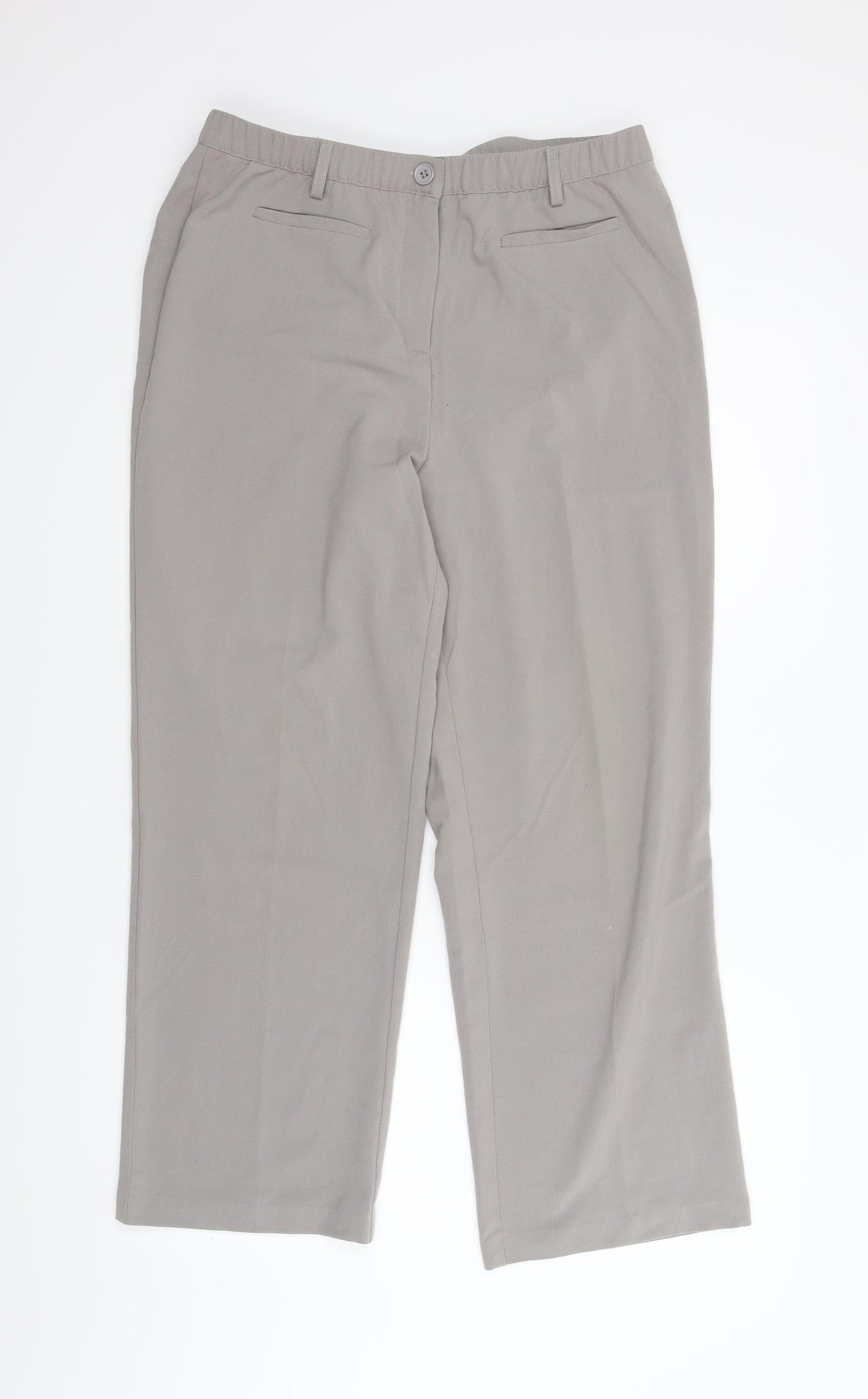 Damart Womens Grey   Carpenter Trousers Size 14 L25 in
