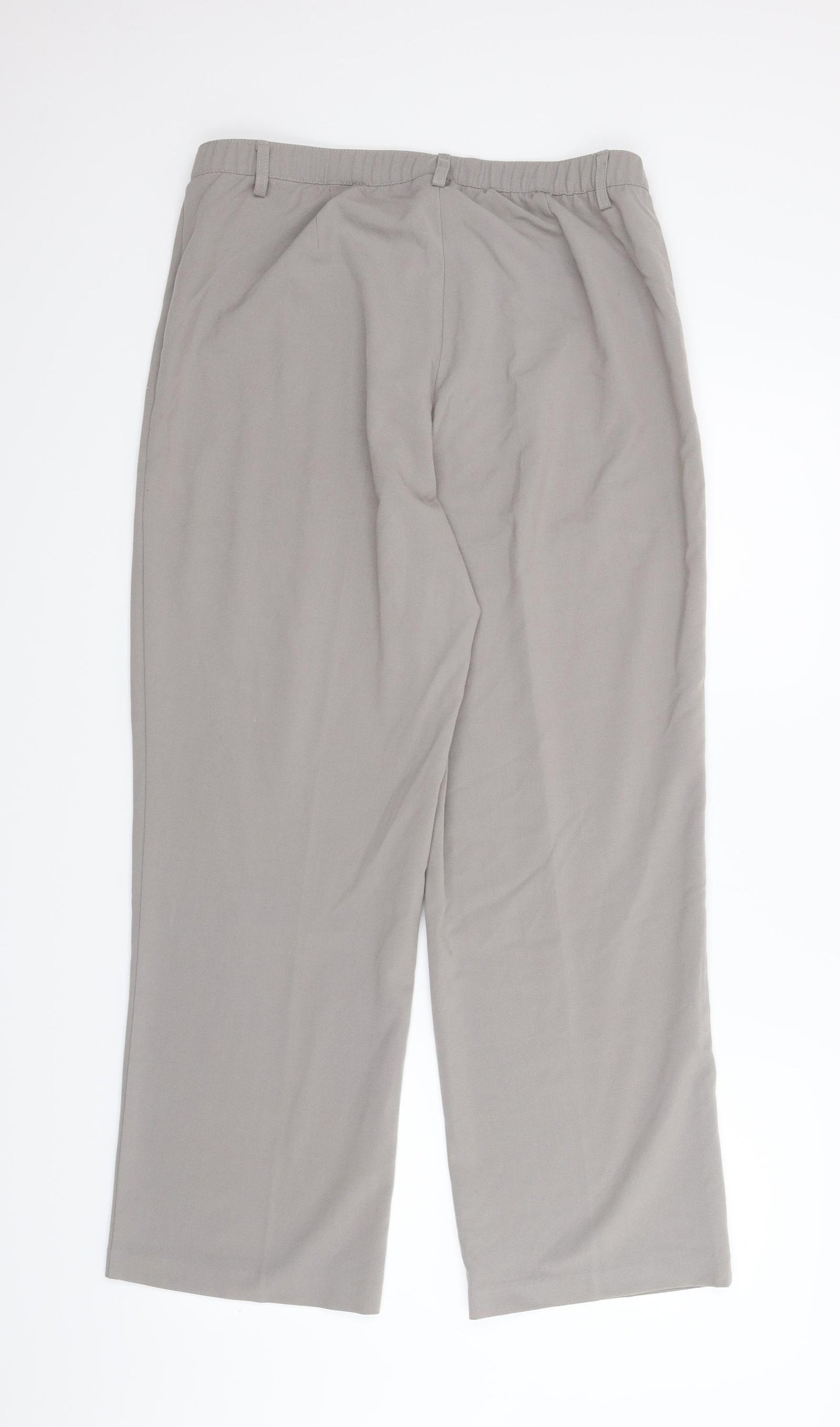 Damart Womens Grey   Carpenter Trousers Size 14 L25 in