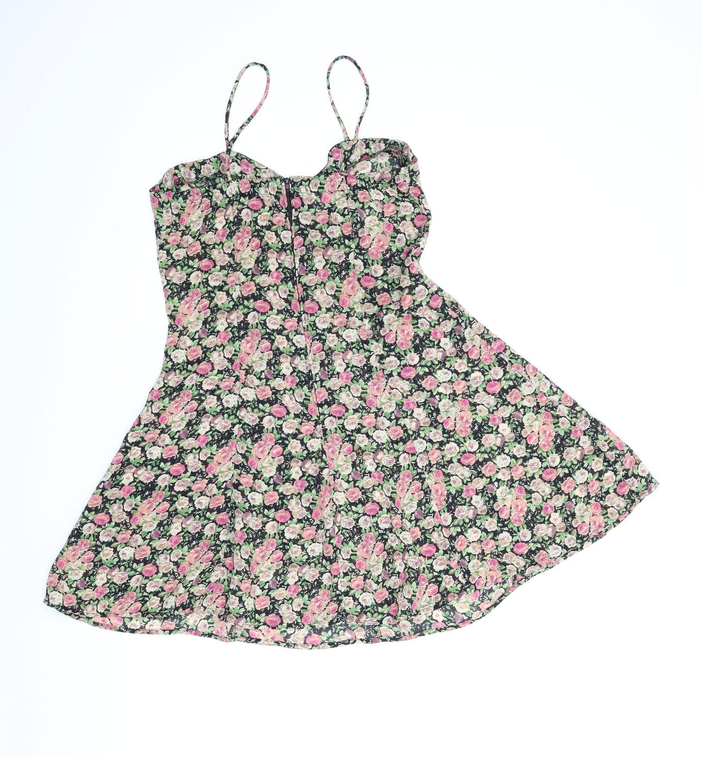 Sense Womens Multicoloured Floral  A-Line  Size M