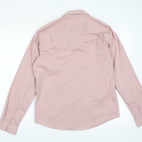 Cedar Wood State Mens Pink    Dress Shirt Size M