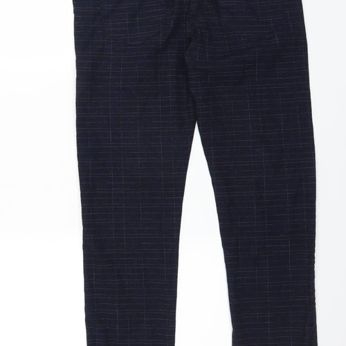 Fashion Apparel Mens Blue   Trousers  Size 34 in L29 in