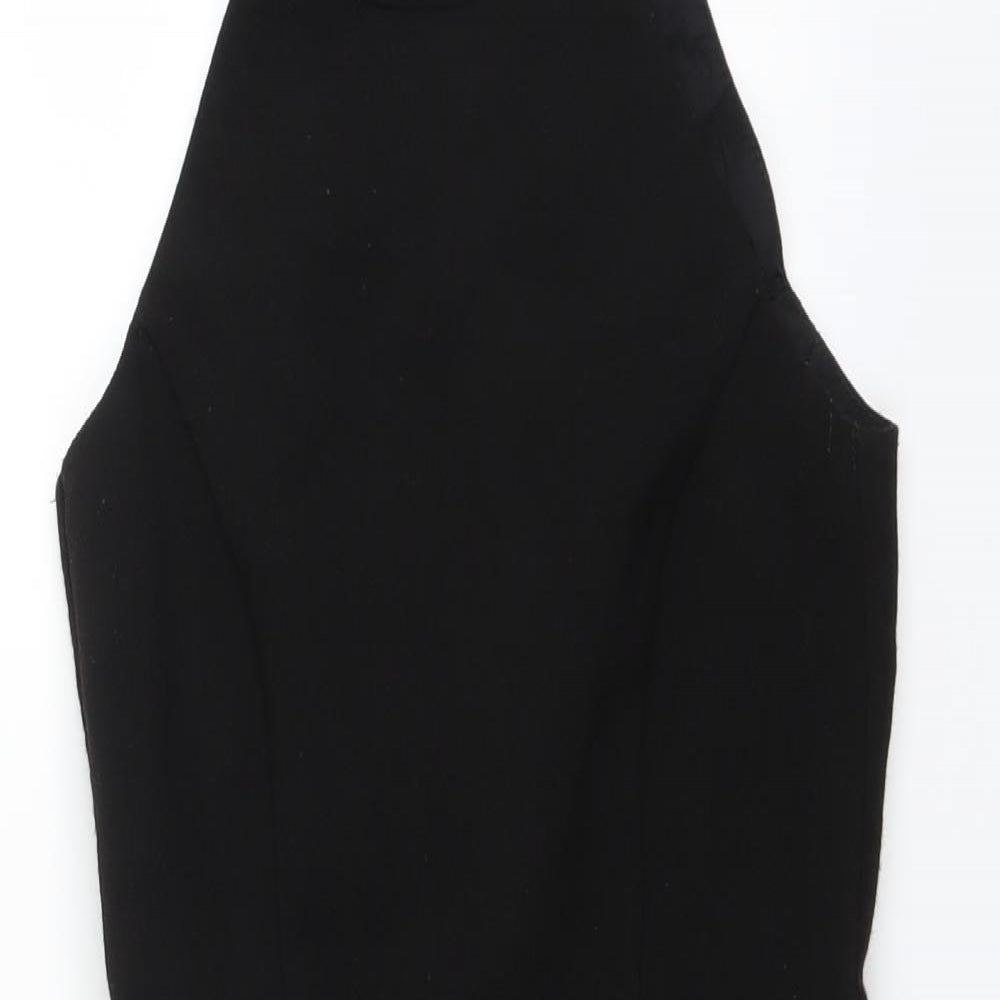 Miss Selfridge Womens Black   Playsuit One-Piece Size 4