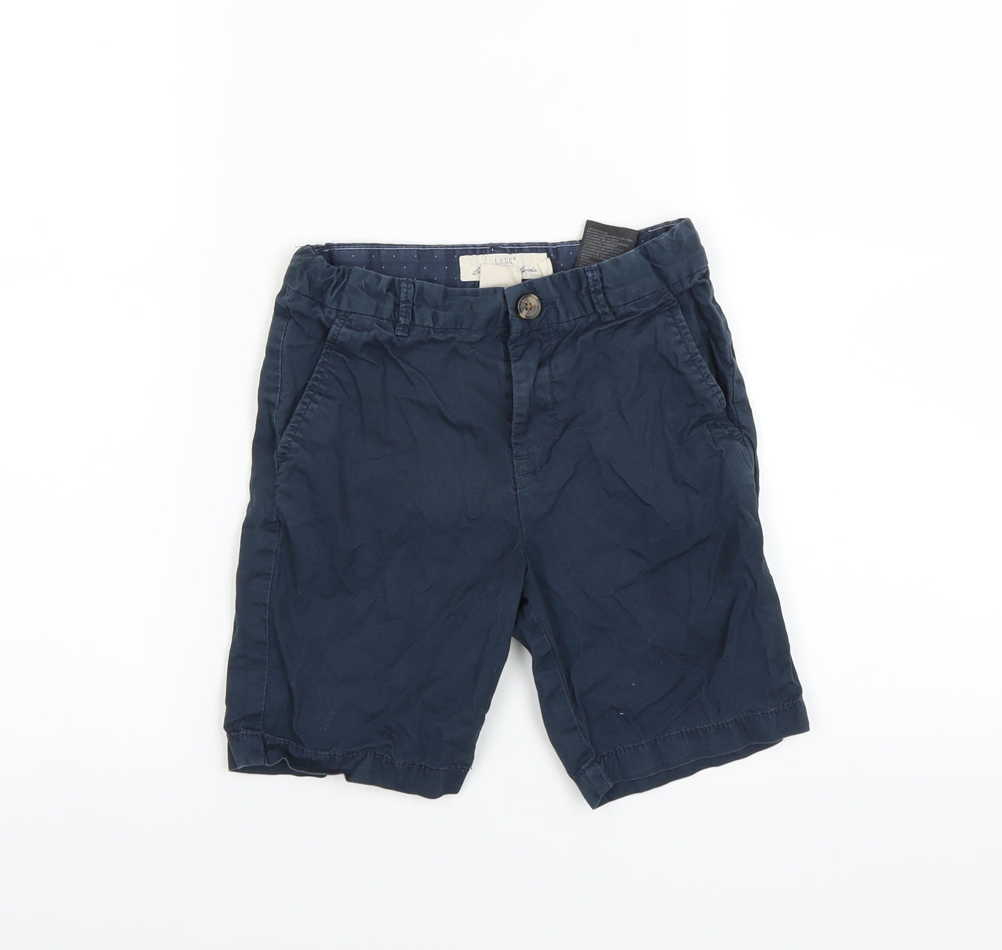 H&M Boys Blue   Chino Shorts Size 6-7 Years