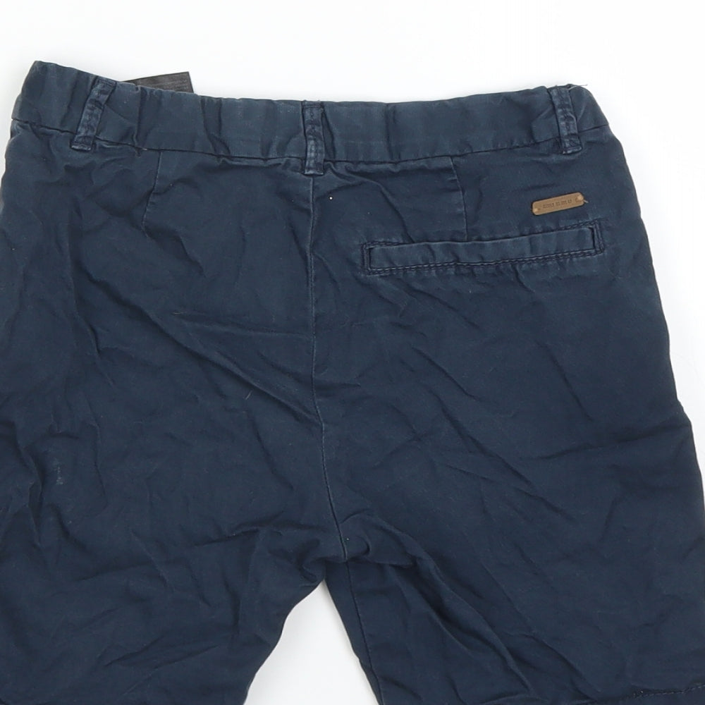 H&M Boys Blue   Chino Shorts Size 6-7 Years