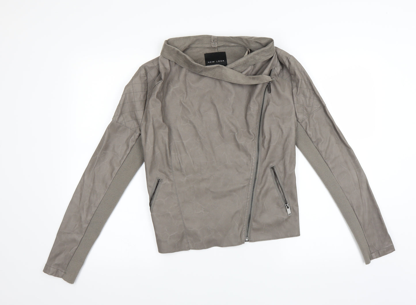 New Look Womens Grey   Jacket  Size 10