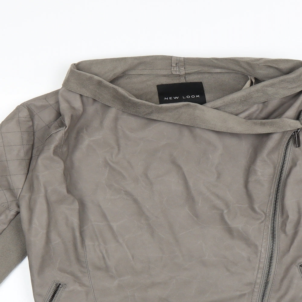 New Look Womens Grey   Jacket  Size 10