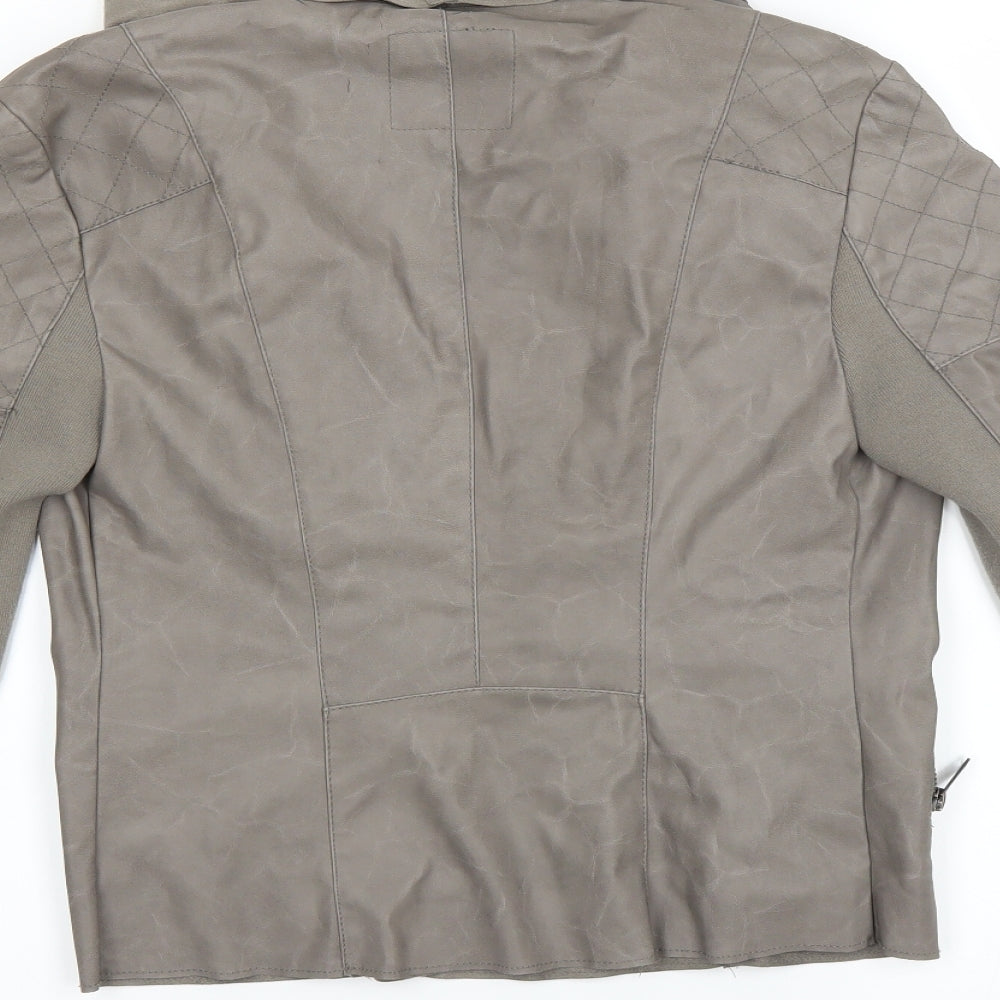 New Look Womens Grey   Jacket  Size 10