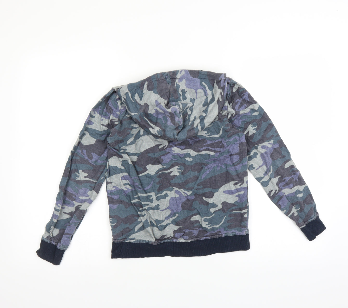 Terranova Boys Blue Camouflage  Pullover Hoodie Size 12-13 Years