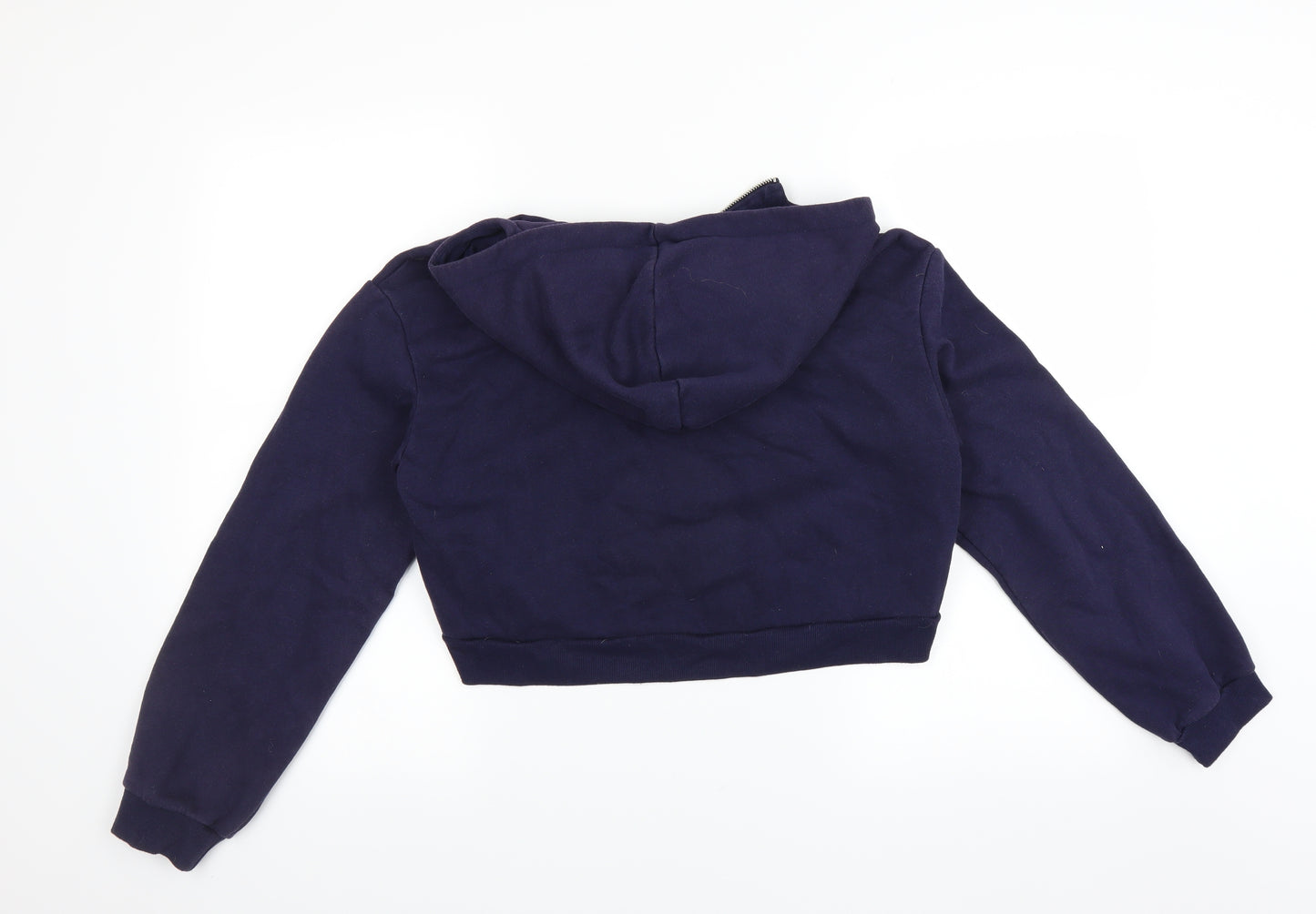 Divided by H&M Womens Blue   Pullover Hoodie Size S  - CROPPED
