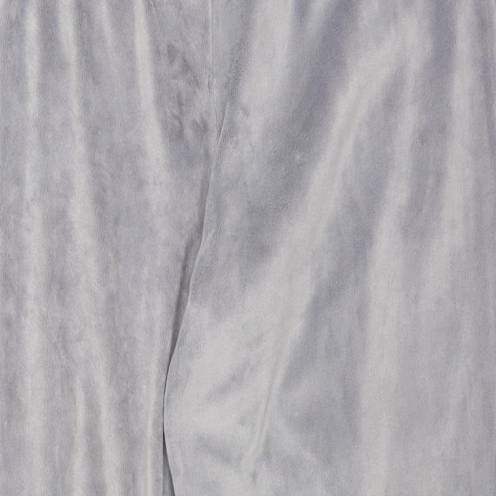 George Womens Grey Solid   Lounge Pants Size 16