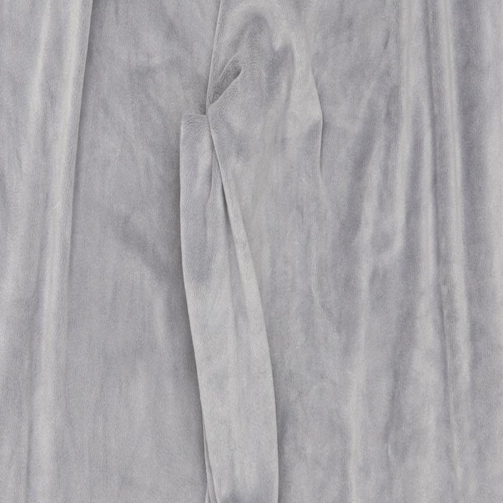 George Womens Grey Solid   Lounge Pants Size 16