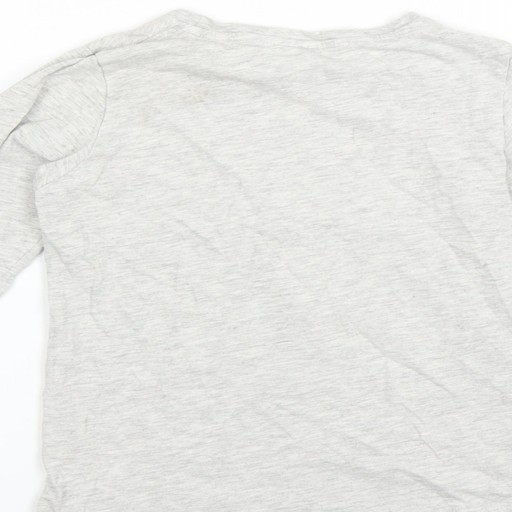 PEP & CO Girls Grey   Basic T-Shirt Size 7-8 Years  - skating