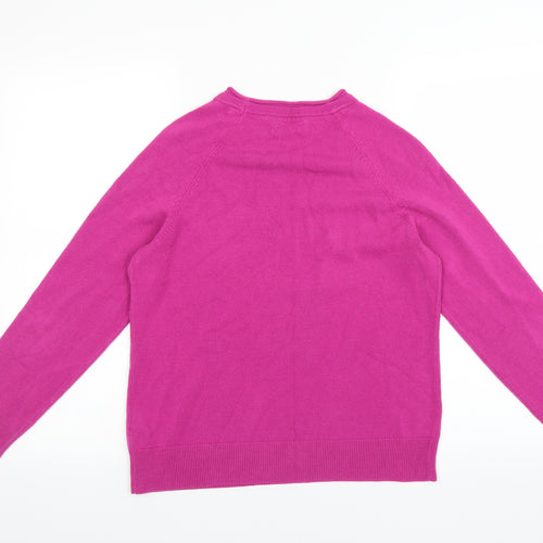 Marks and Spencer Womens Purple   Pullover Jumper Size 14